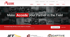 Desktop Screenshot of accedeenergy.com